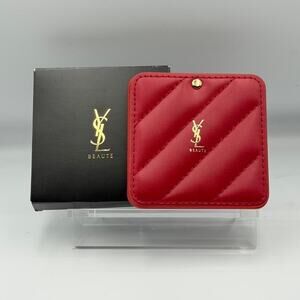 Yves saint laurent red quilted